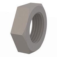 Essentra Components 0450020HJN Jam Nut Hex Jam Nut, 1/2-20 Thread, .220 Height