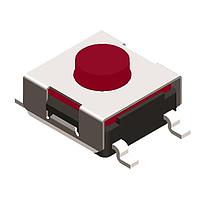 Diptronics DTSMW-69R-V-B Tactile Switches 6x6 260gf RED SMT