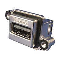 Amphenol Commercial Products MUSBR-A111-402 USB Type A Connectors Rugged USB Gen 2.0 Type A Recpt R/a