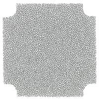 Qualtek Electronics 09250-M/45 Filter and Guard Assembly 45 PPI FOAM MEDIA MEDIA PACK OF 5