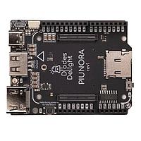 Diodes Delight DD-PIUNO-LITE Modules Accessories Raspberry Pi Compute Module 4 (CM4) carrier board. Arduino Uno form factor and Arduino compatible pin header. ADC, HDMI, Qwiic, USB Device, USB-C