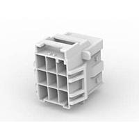 AMP Connectors - TE Connectivity 1-1971875-3 Wire Housings 3 x 3 PBT-A Cap Hsg Panel Mount