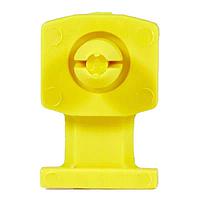 Essentra Components FTH-22-01 Cable Tie Holder Cbl Tie Hldr,Rvt Mnt,Yellow