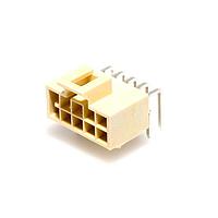Molex 105314-2210 Shrouded NanoFit RA Hdr TH DR 10Ckt 0.38um Au Ntl
