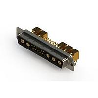 EDAC 629-17W5640-5TA Mixed Contact D-Sub Connectors Right-angle Power Combo D-Sub Connector