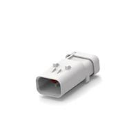 DEUTSCH - TE Connectivity 2320914-4 Housings AS16 HT, Cap, 3P, s tandard seal, Code D