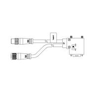 Molex 1200980053 Sensor Cables / Actuator Cables MIC 5P M/MFE TO VERT DSUB 5M S