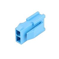 Molex 46993-0240 Power MiniFitJr Plug w/Ers DR GW 02Ckt Blu