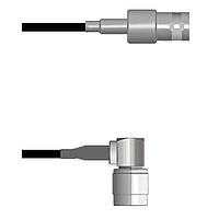 Amphenol Custom Cable Q-0304T0003008i RF Cable Assemblies BNC-SJ/TNC-RP G174 8I