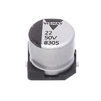 Vishay BC Components MAL218397102E3 Aluminum Hybrid Polymer Capacitors 22uF 50V 20% 125C 4000H 6.3x6.3x5.8