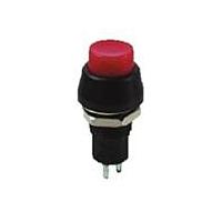 Shin Chin R13-84A-05-BR Pushbutton Switches BLK BODY RED RN CAP