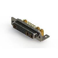 EDAC 630-13W3640-4TC Mixed Contact D-Sub Connectors Right-angle Power Combo D-Sub Connector