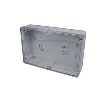 Bud Industries PN-1325-C Electrical Enclosures IP65 NEMA 4X Box with Clear Cover (8.7 X 5.8 X 2.2 In)
