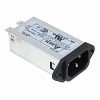 Delta Electronics, Inc. 13SEEG3S Inlets EMI Filter, 2-Stage, Single, 250VAC, 13A, 0.19 L(mH), 0.22 Cx(uF), 2200 Cy(pF)