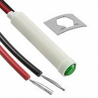 VCC 2113A5 Neon Panel Mount Indicators GREEN DIFFUSED 5/16" MOUNTING HOLE