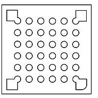 Renesas Electronics R5F100CCALA#U0 MCUs 16BIT MCU RL78/G13 32K/2K LGA36