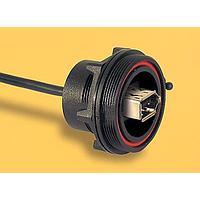 Bulgin PX0847 Panel Mount Connector PANEL MOUNT 6 POLE WITH 7 WAY CRIMP