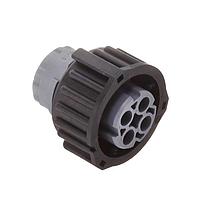 AMP Connectors - TE Connectivity 2-967325-1 Housings 2,5MM BU-GEH 4P,GR