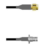 Amphenol Custom Cable Q-3D0080008012i RF Cable Assemblies SMA-SP/BNC-SJB RG58 12I