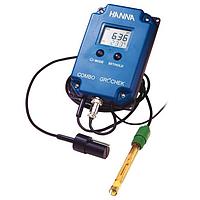 HANNA HI991405-02 pH/EC/TDS/Temperature Monitor (0.1pH, 0.01mS/cm, 0.01g/L(ppm), 0.1°C)