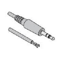 Kobiconn 172-7435-E Audio Cable 3.5 STEREO PLUG 72" BLACK/SHIELDED CBL