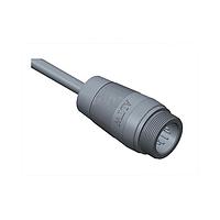 Amphenol LTW 1CC-03BMMM-SL6A10 Sensor Cables / Actuator Cables Ceres, Middle Size, Plastic, 20A, 03 pins, Male Connector, Male Contact, Straight, Screw Thread, Overmolded, Length 10000mm, IP66