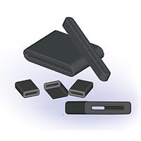 Laird Performance Materials 28R1476-100 Flat Ribbon Cable Cores Solid Rib,Sld,BB,CLNO EMI Ferrite Core