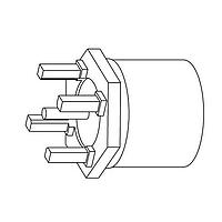 Amphenol RF 903-652P-71P PCB Connectors SMB (F) 75 OHM STR (M) TO PCB