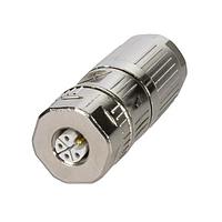 HARTING 21129992510 Connectors M12-CC-SCR-PUSH-IN-5P-LCOD-F-STR