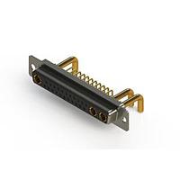 EDAC 630-25W3650-3T1 Mixed Contact D-Sub Connectors Right-angle Power Combo D-Sub Connector