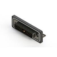 EDAC 629W21W1240-1NC Mixed Contact D-Sub Connectors Right-angle Waterproof Power Combo D-Sub Connector