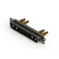 EDAC 627-21W4622-7N2 Mixed Contact D-Sub Connectors Vertical Combo Dsub
