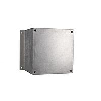 Bud Industries AN-2810-A Electrical Enclosures Aluminum Enclosure with Mounting Flanges (6.3 X 6.3 X 4 In)