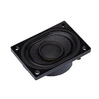 Same Sky (formerly CUI Devices) CDS-4028-16 Electromagnetic 40 X 28.3 mm, Rectangular Frame, 2 W, 16 Ohm Neodymium Magnet Cloth Cone Speaker