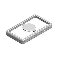 Masach Tech MS268-10F-NS EMI/RFI Shield Frame, Two-Piece 26.8 x 15.6 x 2.5mm Two-piece Drawn-Seamless RF Shield/EMI Shield FRAME (Nickel-Silver)