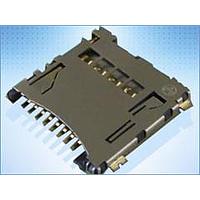 Yamaichi Electronics PJS008-2120-0 - STD MNT MICRO SD PUSH-PUSH, SMT CONN