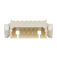 AMP Connectors - TE Connectivity 1734261-7 Shrouded 7 POS HDR R/A SMT 1.25mm