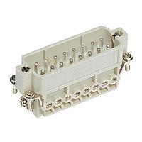 HARTING 09200162614 Inserts Han A 16 Pos M Screw w/Wire Prot