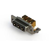EDAC 630-3W3-640-5NB Mixed Contact D-Sub Connectors Right-angle Power Combo D-Sub Connector