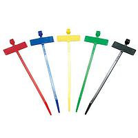 HellermannTyton IT50L0M4 Cable Ties Identification Tie, 15.4" Long, 50lb Tensile Strength, PA66, Black, 1000/pkg