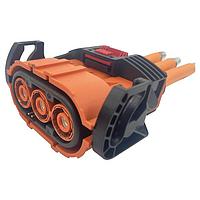 Amphenol Industrial ELPA3A16 Automotive Connectors ePower-Lite, 5.7mm, Plug, 3-Pole, Keyway A, with EMI Sheilding and HVIL, 16mm, Crimp