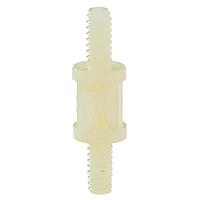 Essentra Components HTSN-M3-6-3 Hex Metric Standoff,Thrd Male/Male,Blk,6MM