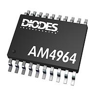 Diodes Incorporated AM4964GTR-G1 Single Phase 12V PWM Motor Driver 8mA FG 3.5 to 16V