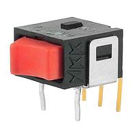 NKK Switches GW12RCH Rocker Switches SPDT ON-ON RED R/A ROCKER ACTUATOR