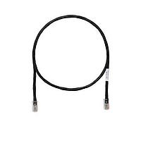 Panduit UTPCH50MBLY Cat 5e Copper Patch Cord, Cat 5e, Black UTP Cab
