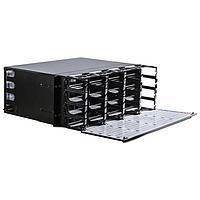 HellermannTyton RNA4UCN Racks & Rack Cabinets RapidNet Distribution Chassis, 7.0 " Height, 16.0" Deep, 19.0 " Length, Metal, Black, 1/pkg
