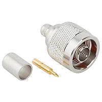 Amphenol RF 172202 Connectors N STRAGHT CRIMP PLUG RG-6