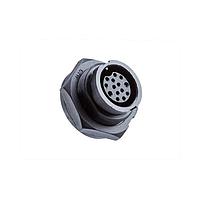 Amphenol LTW CBD-08PMFS-LC7001 Standard Circular Connector Ceres, Middle Size, Plastic, 10A+5A, 08 pins, Male Connector, Female Contact, Circular, 2 Points Lock, Solder, Receptacle, IP67