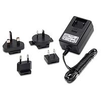 Triad Magnetics WSX120-2000-13 Interchangeable Plugs 100-240V Wall Plug-In Pwr Supply, Interchangeable input plugs (US,UK,AU/NZ,EU,CN), 12.0Vdca.2000mA, cUL/IEC/EN 62368, Level VI, 2009/125/EC Center Pos, Plug = 2.5mm(ID) x 5.5mm(OD) x 11mm(L)
