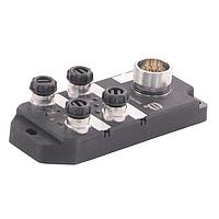 HARTING 090700302200 Sensor Cables / Actuator Cables Sensor Actuator Box M12 ACode 5pin4Ports